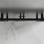 MEXEN - Pluton otopný žebřík/radiátor 1200 x 600 mm, 718 W, černá W106-1200-600-00-70