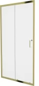 MEXEN - Apia posuvné sprchové dveře 135, transparent, zlaté 845-135-000-50-00