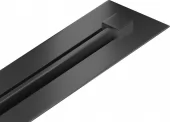 MEXEN - Flat 360° Super Slim podlahový žlab otočný 100, černý 1751100