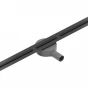 MEXEN - Flat 360° Super Slim podlahový žlab otočný 110, černý 1751110