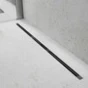 MEXEN - Flat 360° Super Slim podlahový žlab 180, černá 1751180