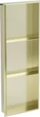 MEXEN - X-Wall-NR modul pro vestavbu do stěny s policí 90x30 cm, zlatá 1951903010S