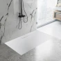 REA - Sprchová vanička Bazalt Long White 80x100 REA-K3320