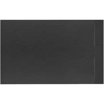 REA - Sprchová vanička Bazalt Black 80x100 REA-K3304