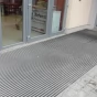 Gumová hliníková čistící venkovní vstupní kartáčová rohož Alu Low Extra - 60 x 90 x 1 cm