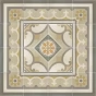 Dlažba Equipe Caprice Burgundy Border 20x20