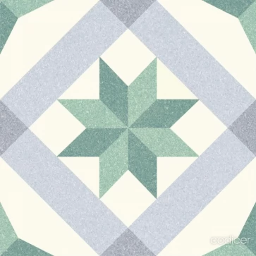 Dlažba Codicer Riviera Menton Green 25x25