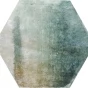 Dlažba Colorker Amazonia ZYX Tropic Decoro Emerald 32x36,8 Hex MIX
