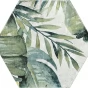 Dlažba Colorker Amazonia ZYX Tropic Decoro Emerald 32x36,8 Hex MIX