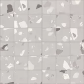 Dlažba Sant Agostino Deconcrete Mosaico De-Medium Pearl 30x30