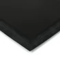 Černá plastová zátěžová vstupní čistící rohož Rita - 150 x 150 x 1 cm
