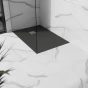 MEXEN - Stone+ sprchová vanička obdélníková 90x80, antracit 44718090