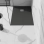 MEXEN - Stone+ sprchová vanička obdélníková 90x80, antracit 44718090