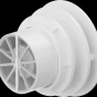 MEXEN - AXR 100 koupelnový ventilátor s pohybovým senzorem, časovač, bílá W9602-100S-00