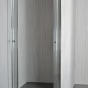 ARTTEC Dvoukřídlé sprchové dveře do niky SALOON 70 - 75 cm čiré sklo