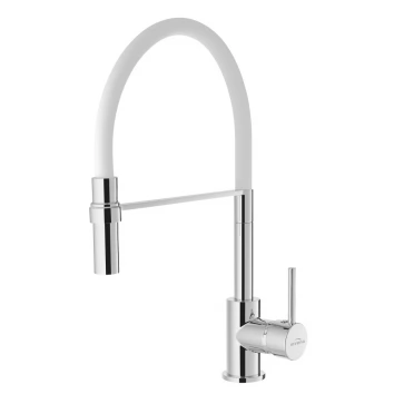 INVENA - Dřezová baterie CHAMELEON,  bílá BZ-29-L02-C
