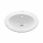 INVENA - Umyvadlo na desku AJTRA 50 cm, oval CE-29-001-W