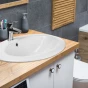 INVENA - Umyvadlo na desku AJTRA 50 cm, oval CE-29-001-W