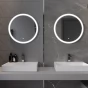 MEXEN - Oro zrcadlo s osvětlením 60 cm, LED 6000K, 9824-060-060-611-00