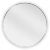 MEXEN - Loft zrcadlo 40 cm, nerezový rám 9850-040-040-000-10