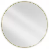 MEXEN - Loft zrcadlo 100 cm, zlatý rám 9850-100-100-000-50
