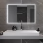 MEXEN - Zusa zrcadlo s osvětlením 120 x 80 cm, LED 600 9808-120-080-611-00
