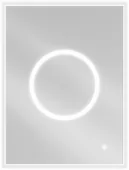MEXEN - Koga zrcadlo s osvětlením 60 x 80 cm, LED 600 9821-060-080-611-00