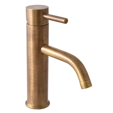 SEINA - Umyvadlová baterie bez výpusti, Stará mosaz (Bronz), 1/2