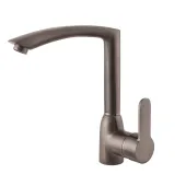 ZAMBEZI - Dřezová baterie, METAL GREY - kartáčovaná, 1/2