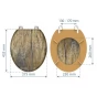 WC prkénko MDF Solid Wood 80024