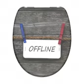 WC prkénko Duroplast Soft Close Offline 82157