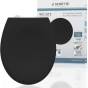 WC prkénko Duroplast Soft Close Schwarz 82410