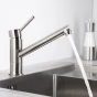 KFA - ANDRA dřezová baterie otočná, INOX 6533-915-22 - VYP