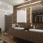 LED zrcadlo 500x700 se dvěma dotykovými senzory (ZP 11001VX)