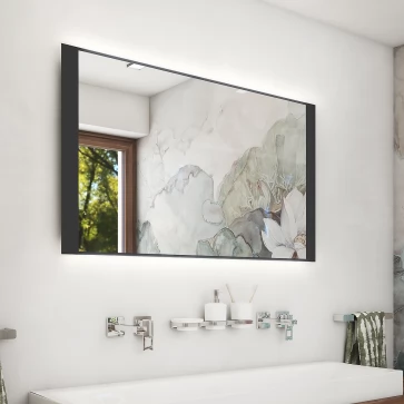 Černé LED zrcadlo 1000x600 (ZPC 41004-90)