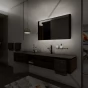 Černé LED zrcadlo 800x600 s dotykovým senzorem (ZPC 42003V-90)