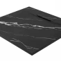 REA - Sprchová vanička Bazalt CARRARA BLACK 90x90 REA-K7003
