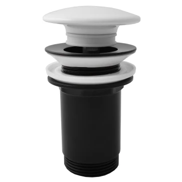 Výpusť umyvadlová CLICK-CLACK 5/4 s keramickou zátkou (MD0485CMATB)