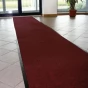 Hnědá textilní čistící vnitřní vstupní rohož - 90 x 60 cm