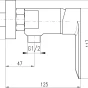 NIL - Sprchová baterie (NL281.5MGL)