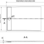 MEXEN - Amon obdélníková sprchová vanička SMC 120 x 70 cm, černá 4F707012