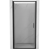 MEXEN - Exo sprchové dveře křídlové 70 cm, transparent, černá 817-070-000-70-00