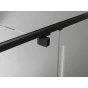 MEXEN - Exo sprchové dveře křídlové 120 cm, transparent, černá 819-120-000-70-00