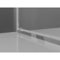 MEXEN - Exo sprchové dveře křídlové 70 cm, transparent, chrom 8182-070-000-01-00