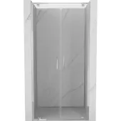 MEXEN - Exo sprchové dveře křídlové 90 cm, transparent, chrom 8182-090-000-01-00