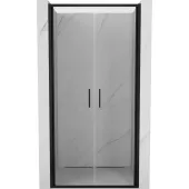 MEXEN - Exo sprchové dveře křídlové 100 cm, transparent, černá 814-100-000-70-00
