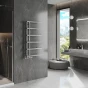 MEXEN - Jukon otopný žebřík/radiátor 988 x 500 mm, 246 W, chrom W116-0988-500-00-01