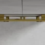 MEXEN - Uran otopný žebřík/radiátor 1200 x 600 mm, 485 W, zlatý W105-1200-600-00-50
