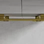 MEXEN - Uran otopný žebřík/radiátor 1200 x 600 mm, 485 W, zlatý W105-1200-600-00-50