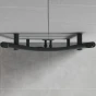 MEXEN - Ares otopný žebřík/radiátor 700 x 500 mm, 286 W, antracit W102-0700-500-00-66
